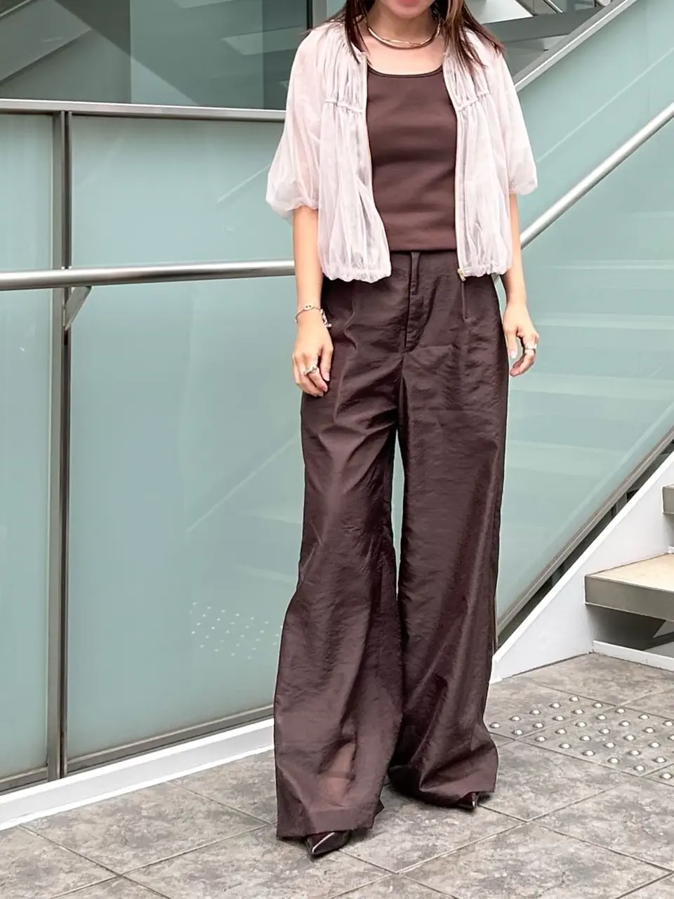 GRACE CONTINENTAL 古川温子 コーディネート画像