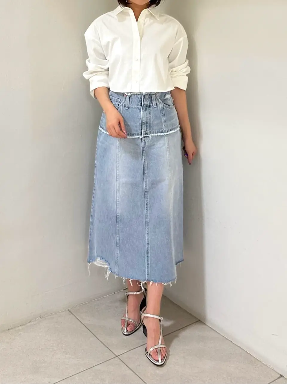 GRACE CONTINENTAL MORITA AI コーディネート画像