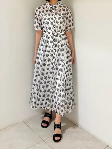 GRACE CONTINENTAL MORITA AI コーディネート画像