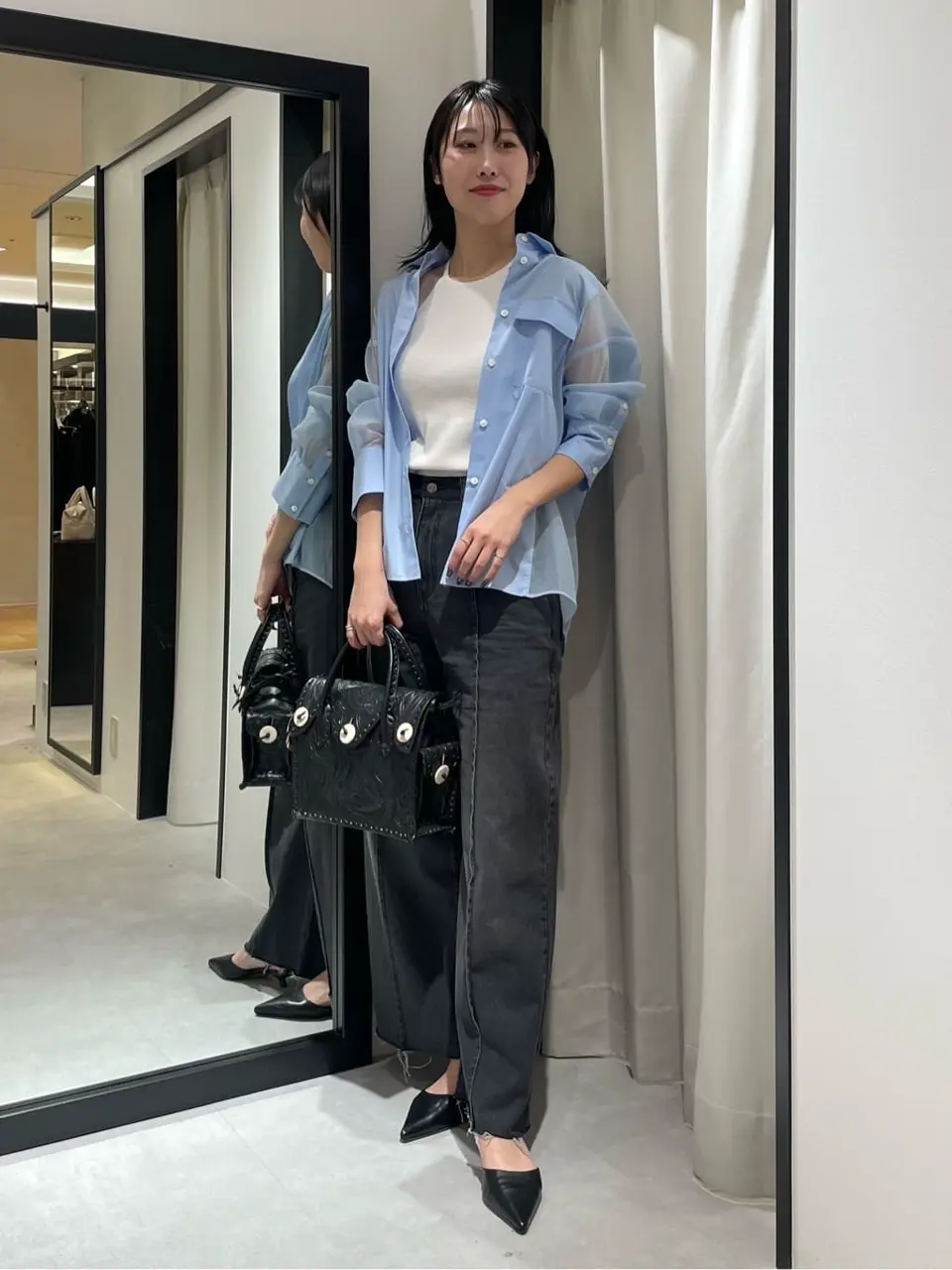 GRACE CONTINENTAL 端場　わかな コーディネート画像