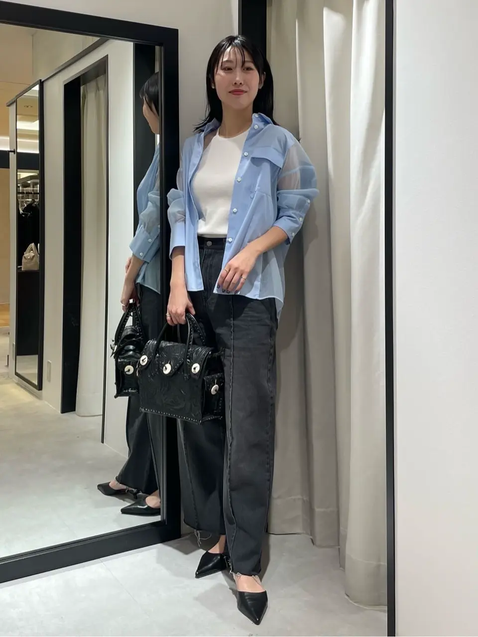 GRACE CONTINENTAL 端場　わかな コーディネート画像