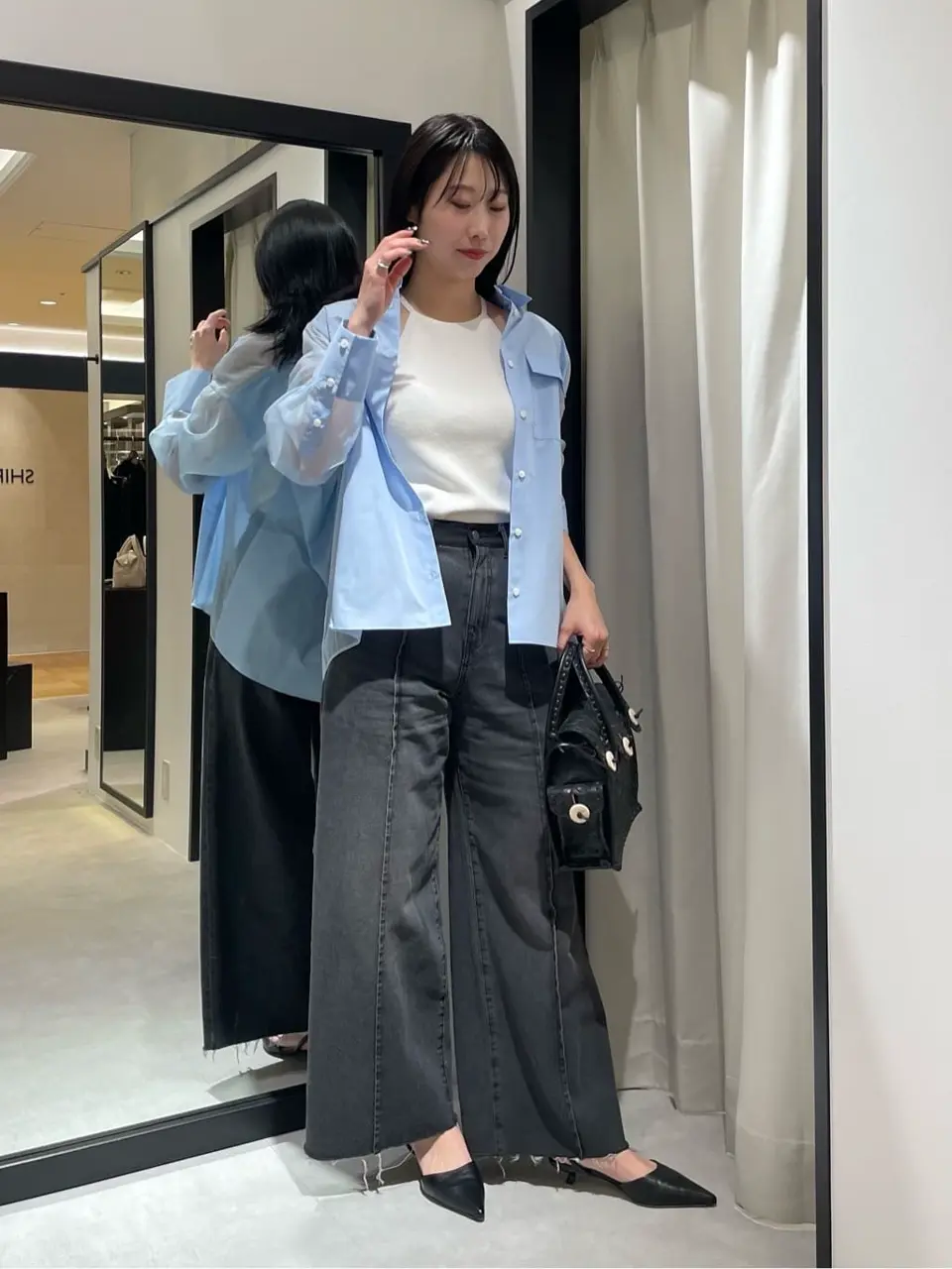 GRACE CONTINENTAL 端場　わかな コーディネート画像