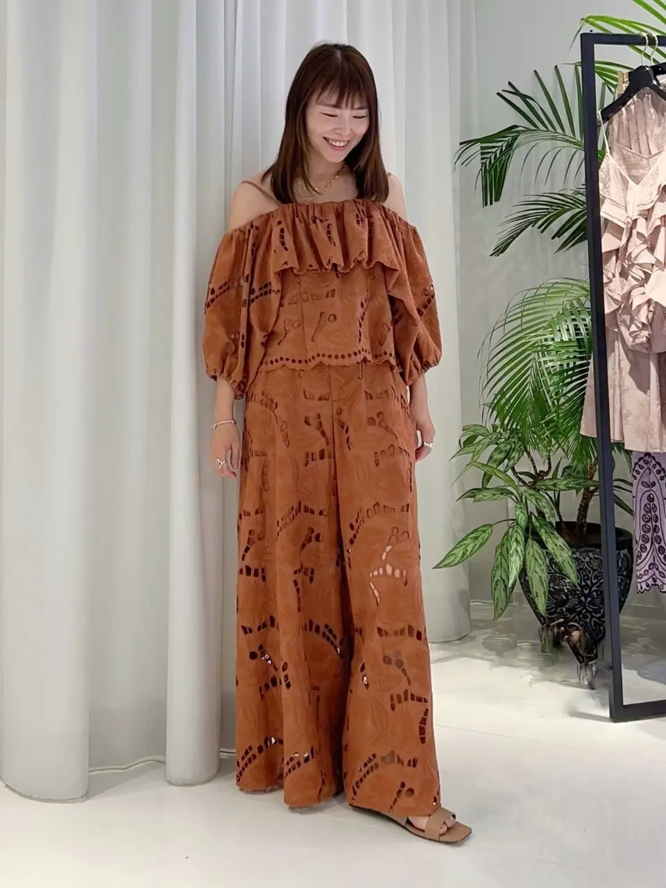 GRACE CONTINENTAL 古川温子 コーディネート画像