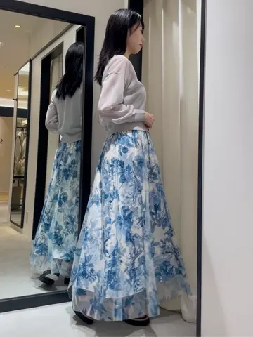 GRACE CONTINENTAL 端場　わかな コーディネート画像