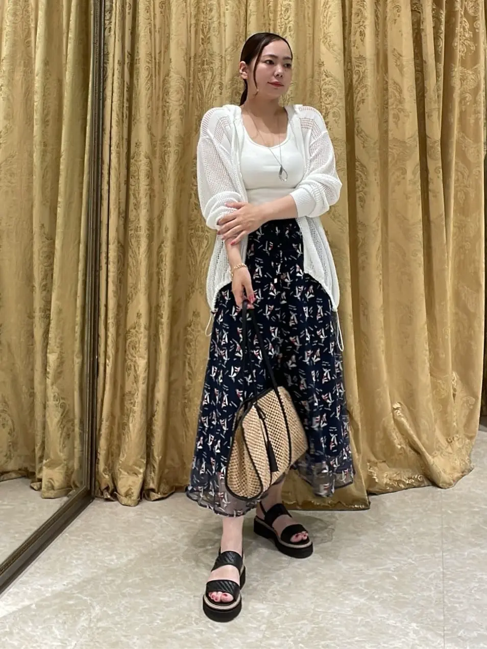 GRACE CONTINENTAL 泉　敦子 コーディネート画像