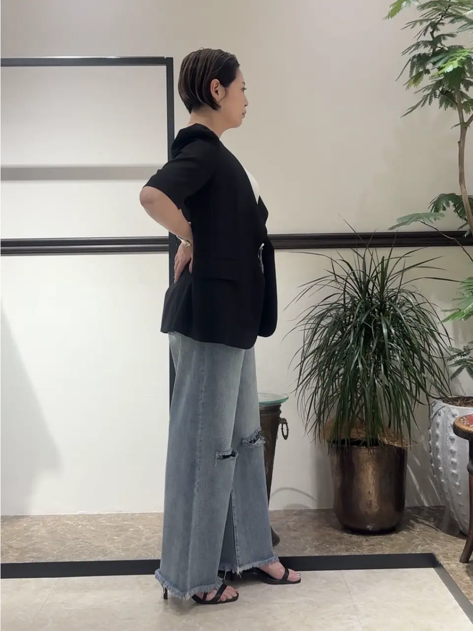 GRACE CONTINENTAL N.YURI コーディネート画像