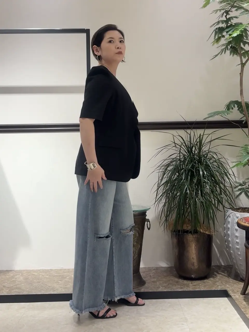 GRACE CONTINENTAL N.YURI コーディネート画像