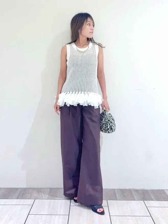 GRACE CONTINENTAL yukimi yonee コーディネート画像