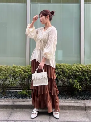 GRACE CONTINENTAL NORIA コーディネート画像