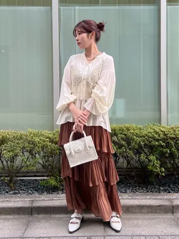 GRACE CONTINENTAL NORIA コーディネート画像