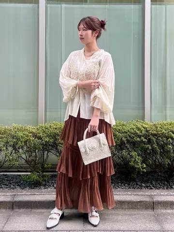 GRACE CONTINENTAL NORIA コーディネート画像