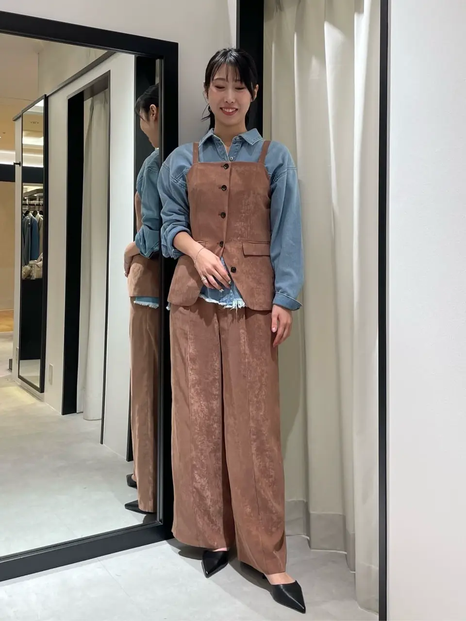 GRACE CONTINENTAL 端場　わかな コーディネート画像