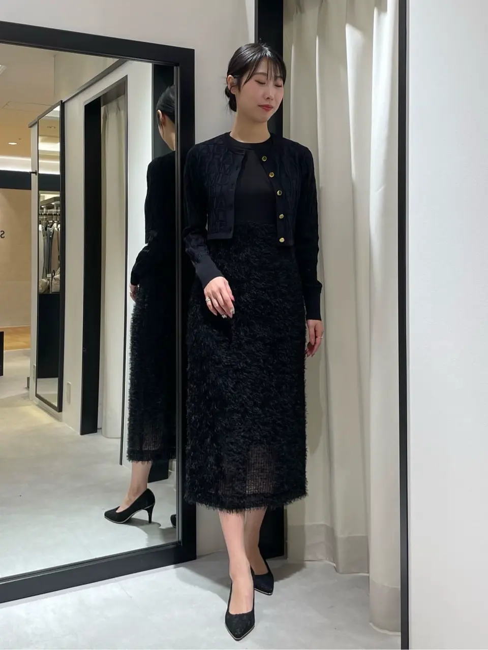 GRACE CONTINENTAL 端場　わかな コーディネート画像