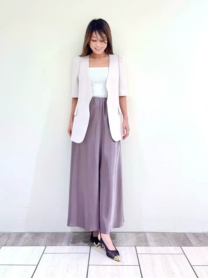 GRACE CONTINENTAL yukimi yonee コーディネート画像