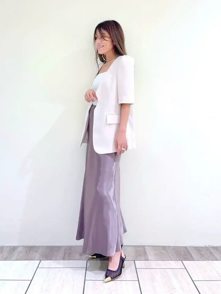 GRACE CONTINENTAL yukimi yonee コーディネート画像