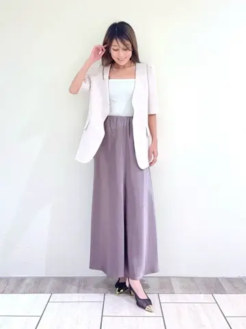 GRACE CONTINENTAL yukimi yonee コーディネート画像