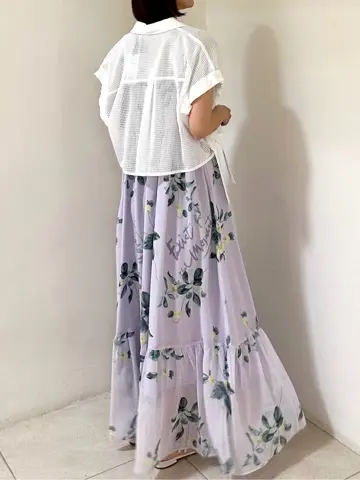 GRACE CONTINENTAL MORITA AI コーディネート画像