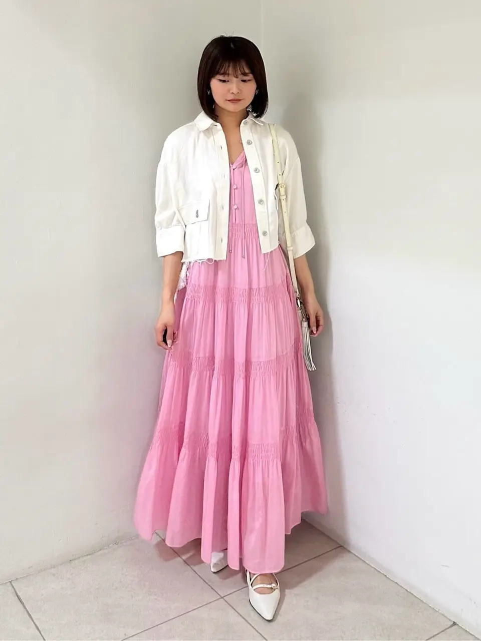 GRACE CONTINENTAL MORITA AI コーディネート画像