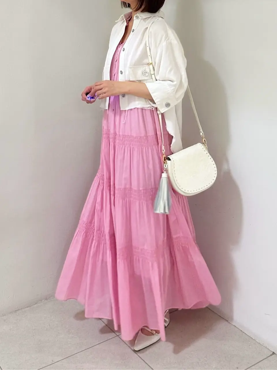 GRACE CONTINENTAL MORITA AI コーディネート画像