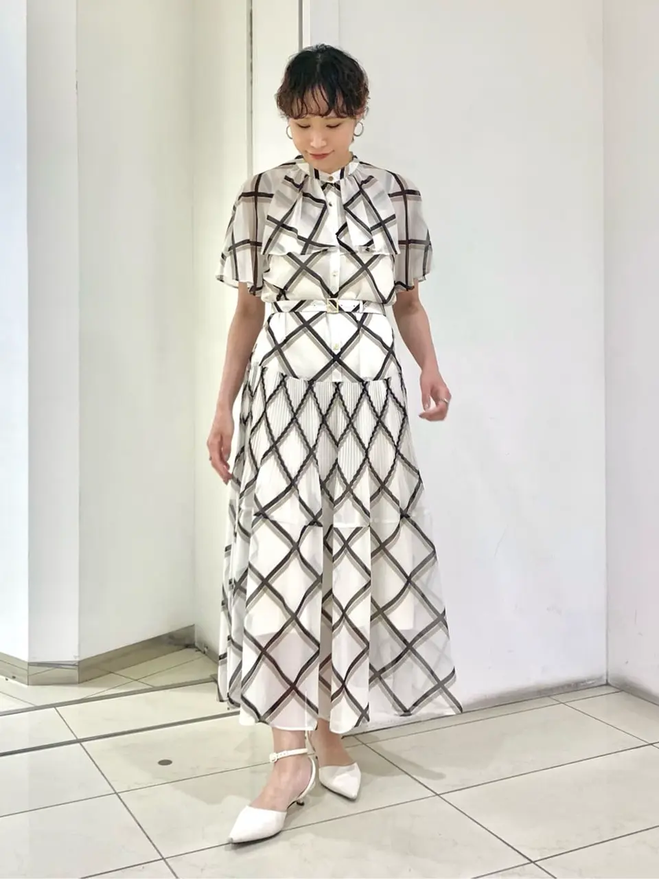 GRACE CONTINENTAL haruka iwasaki コーディネート画像