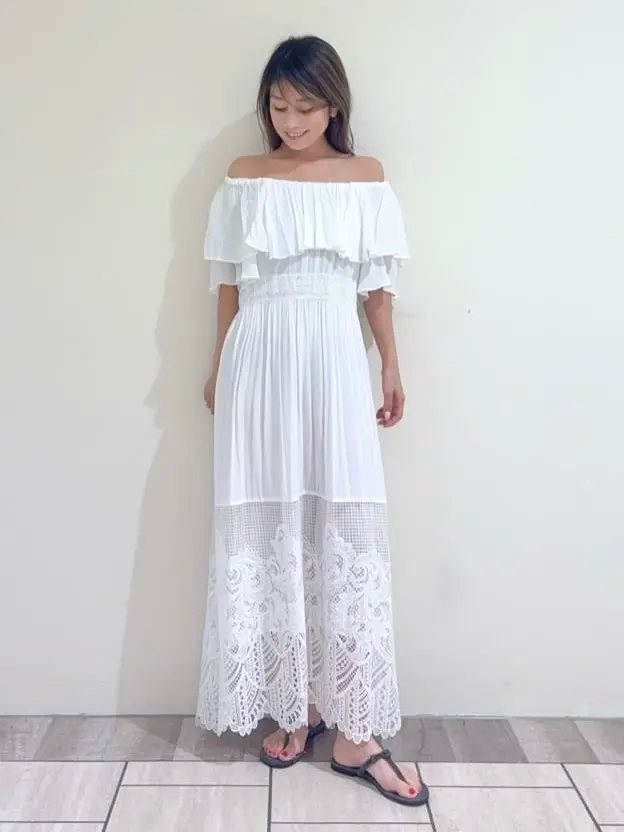 GRACE CONTINENTAL yukimi yonee コーディネート画像