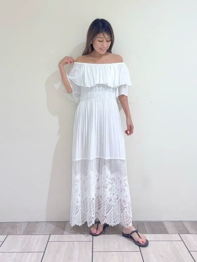 GRACE CONTINENTAL yukimi yonee コーディネート画像