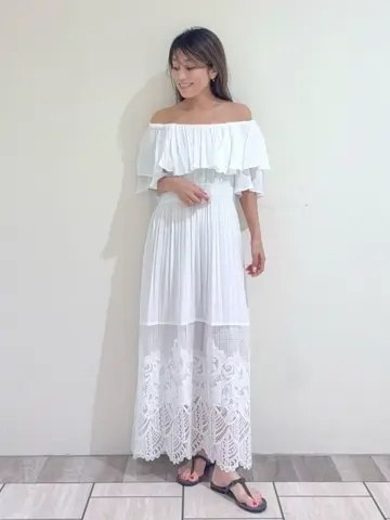 GRACE CONTINENTAL yukimi yonee コーディネート画像