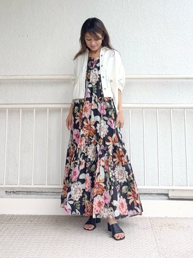 GRACE CONTINENTAL yukimi yonee コーディネート画像