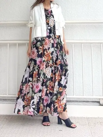 GRACE CONTINENTAL yukimi yonee コーディネート画像