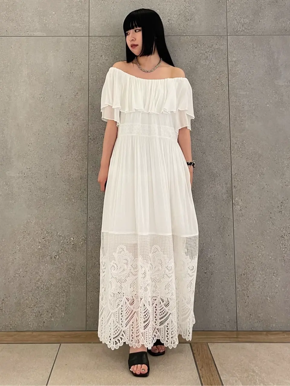 GRACE CONTINENTAL 清水　杏梨 コーディネート画像