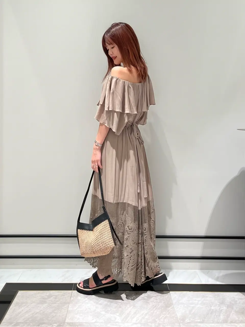 GRACE CONTINENTAL A.Kameyama コーディネート画像