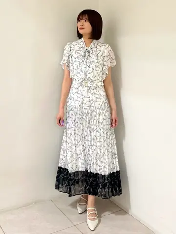 GRACE CONTINENTAL MORITA AI コーディネート画像