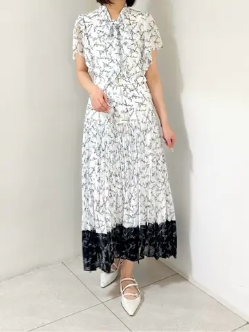 GRACE CONTINENTAL MORITA AI コーディネート画像