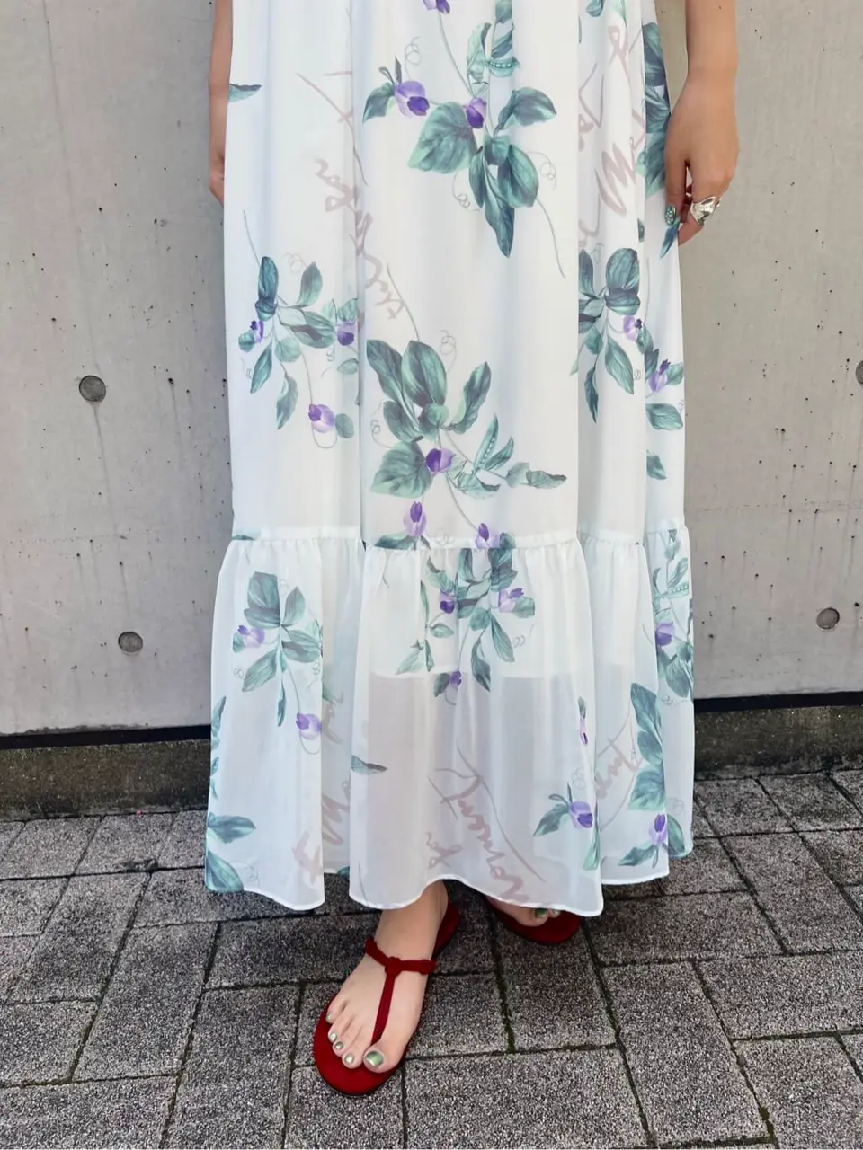 GRACE CONTINENTAL NORIA コーディネート画像