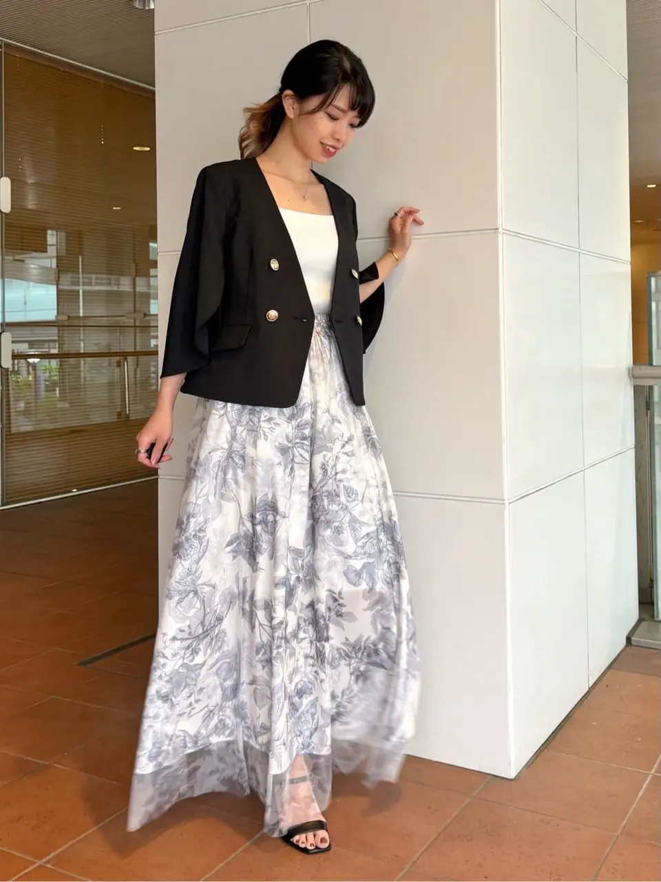 GRACE CONTINENTAL FUKUSHIMA YURIE コーディネート画像