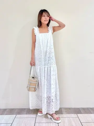 GRACE CONTINENTAL yukimi yonee コーディネート画像