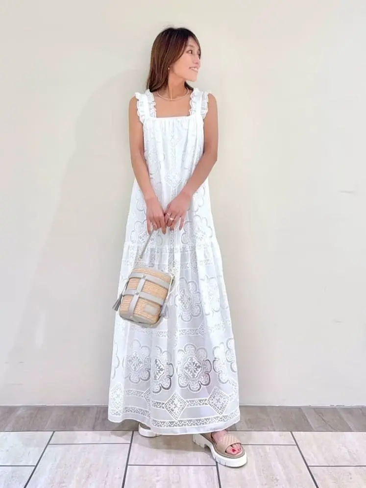 GRACE CONTINENTAL yukimi yonee コーディネート画像