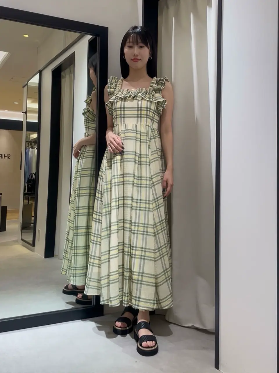 GRACE CONTINENTAL 端場　わかな コーディネート画像