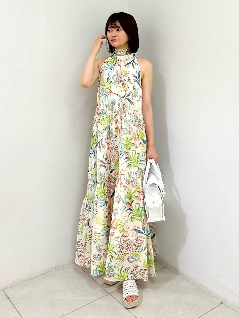 GRACE CONTINENTAL MORITA AI コーディネート画像