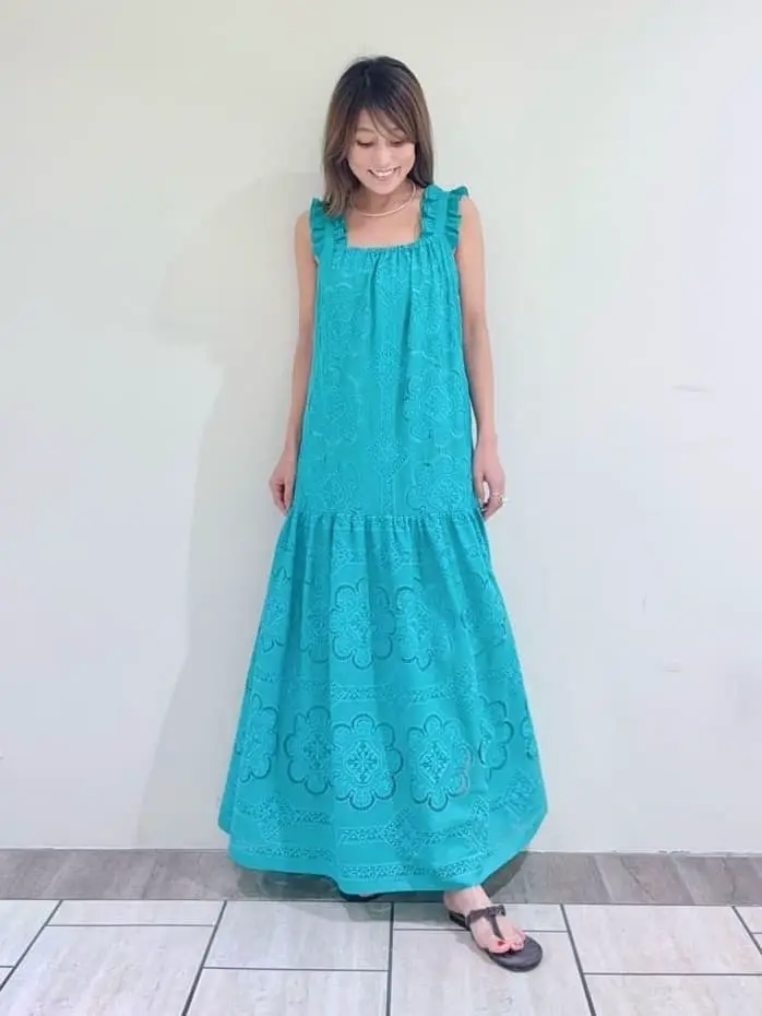 GRACE CONTINENTAL yukimi yonee コーディネート画像