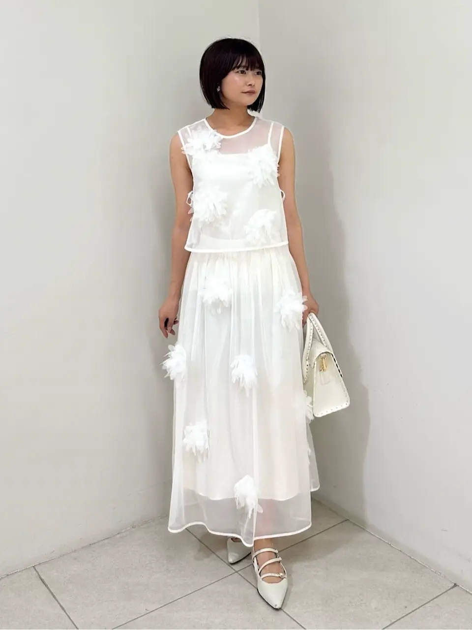 GRACE CONTINENTAL MORITA AI コーディネート画像