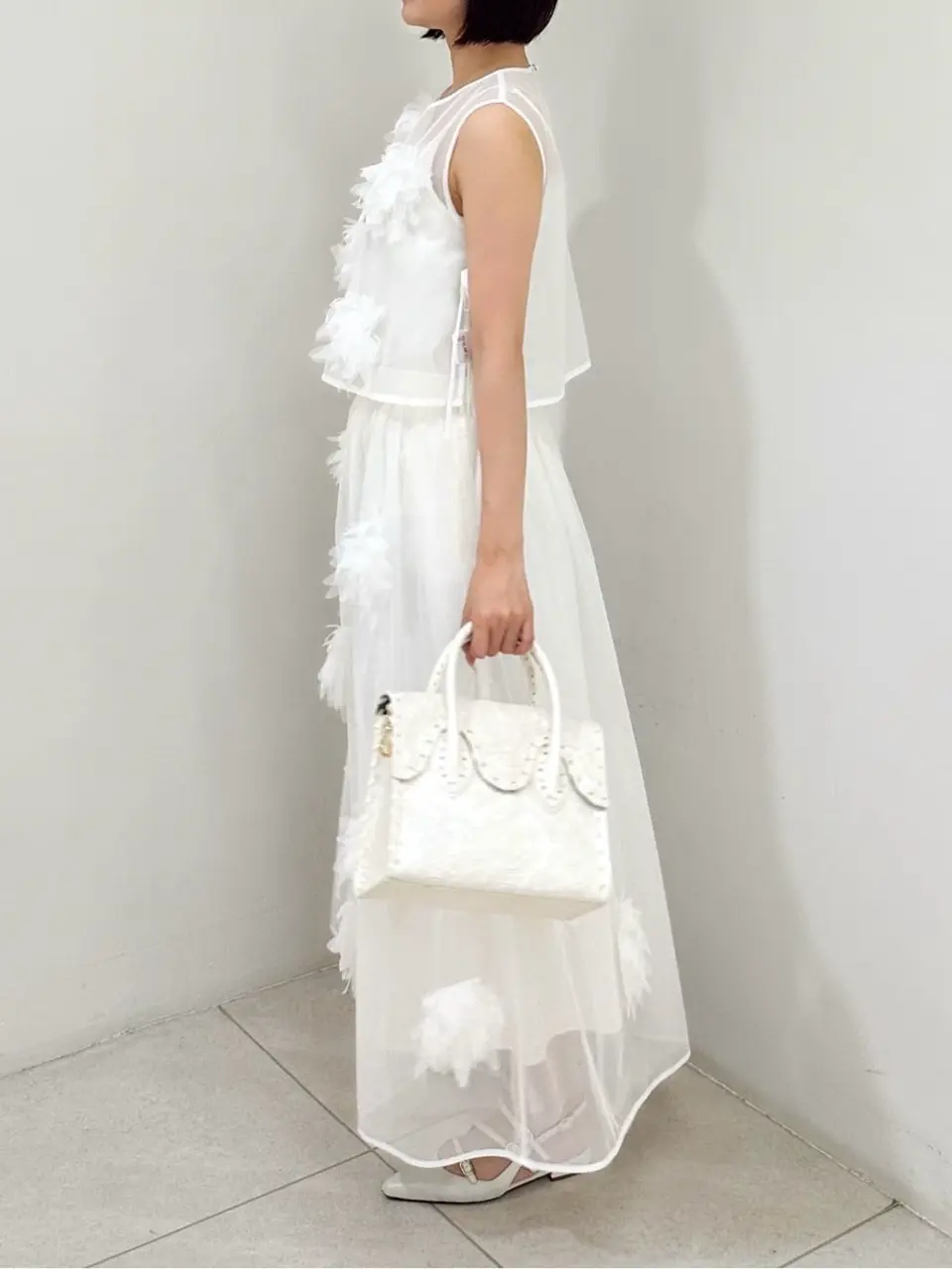 GRACE CONTINENTAL MORITA AI コーディネート画像