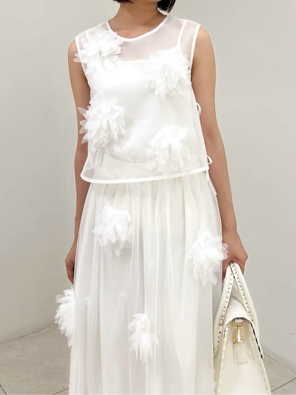 GRACE CONTINENTAL MORITA AI コーディネート画像