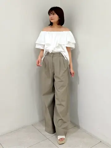 GRACE CONTINENTAL MORITA AI コーディネート画像