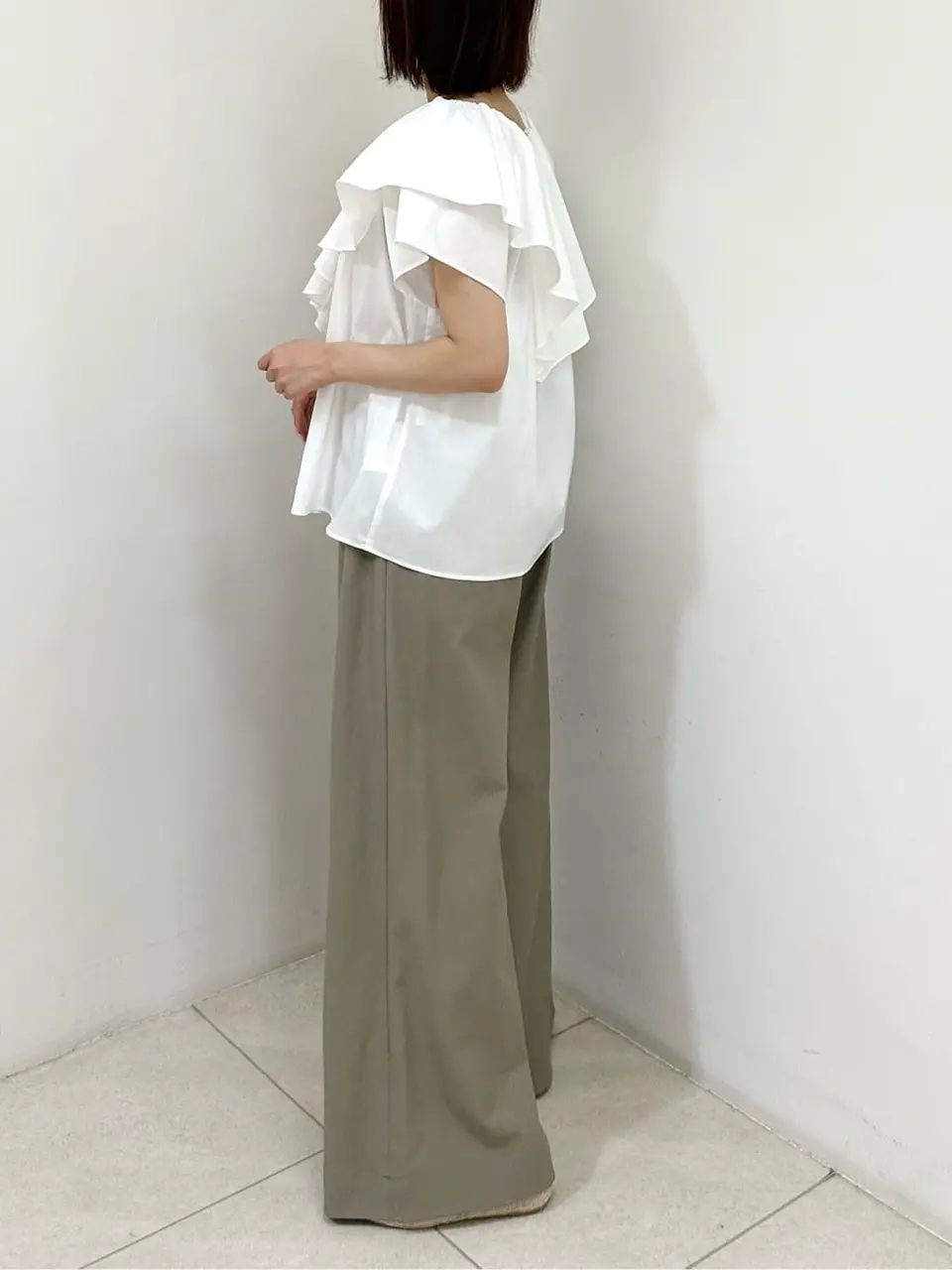 GRACE CONTINENTAL MORITA AI コーディネート画像