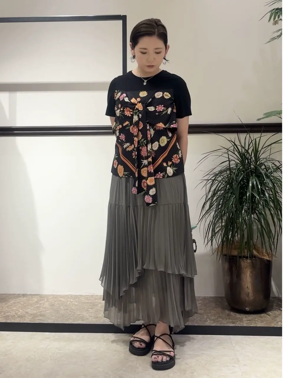 GRACE CONTINENTAL N.YURI コーディネート画像