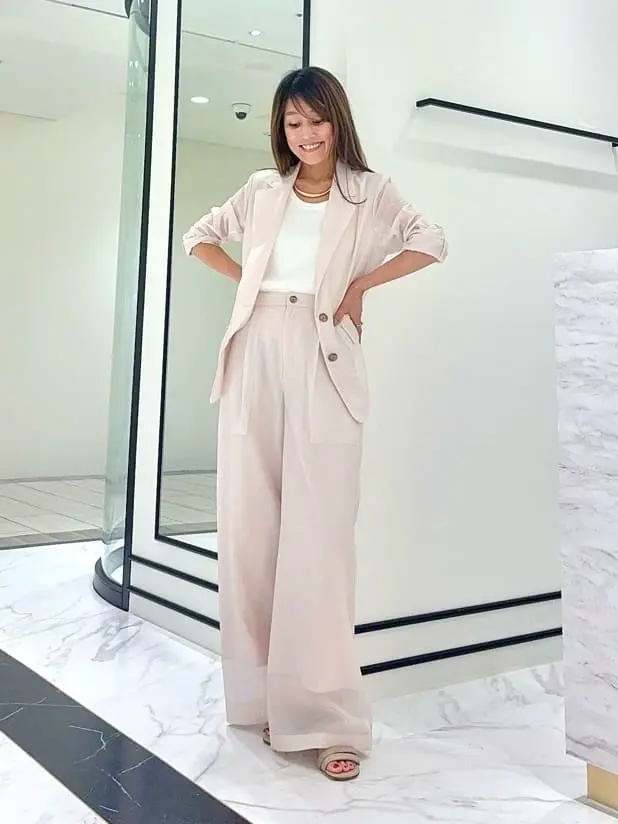 GRACE CONTINENTAL yukimi yonee コーディネート画像