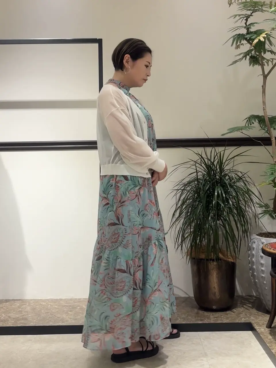 GRACE CONTINENTAL N.YURI コーディネート画像