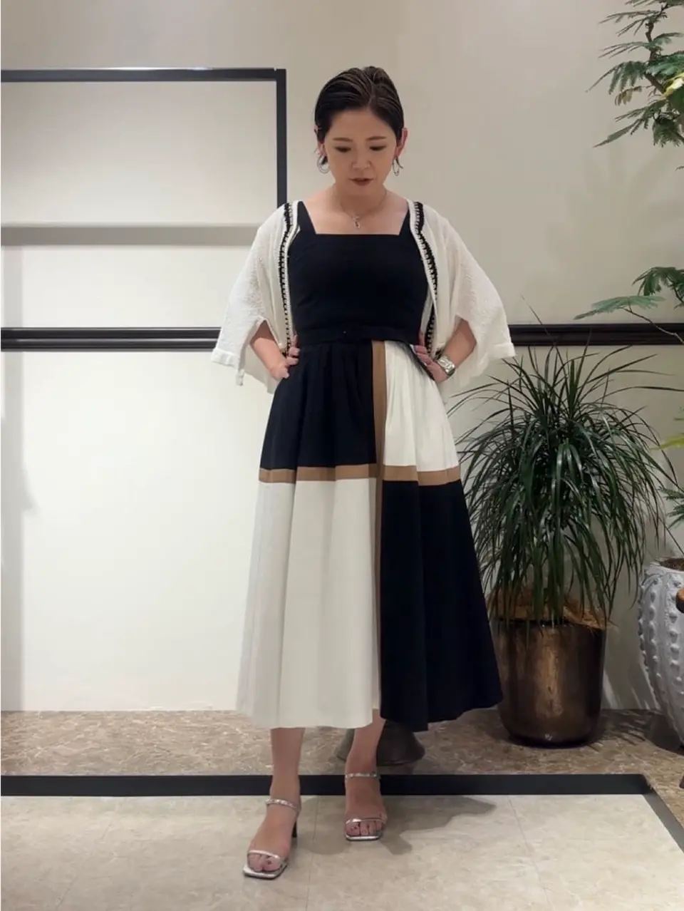 GRACE CONTINENTAL N.YURI コーディネート画像