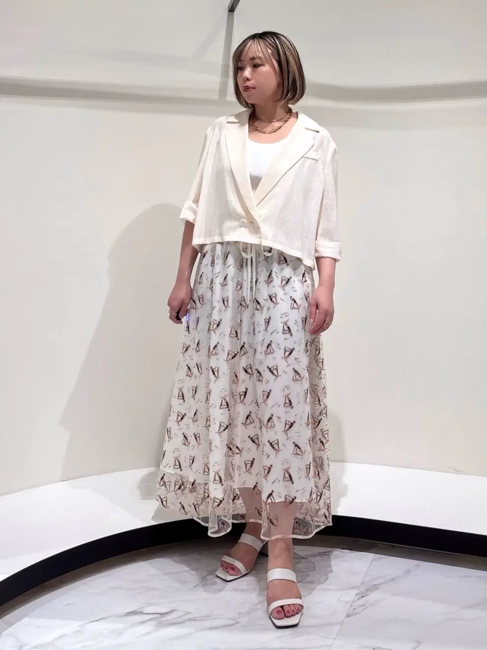 GRACE CONTINENTAL くまさか コーディネート画像